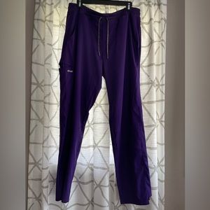 Grey’s Anatomy by Barco Active scrub pants size large EUC adjustable waist
